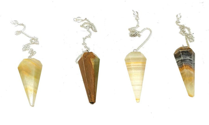 Green Calcite Pendulum