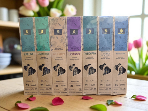 Sonavi- Nature’s Collection Herbs Incense Sampler Pack