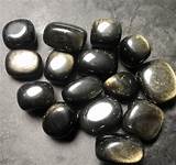Gold Sheen Obsidian, Tumble