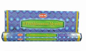 Frankincense and Myrrh Incense Hex Pack