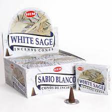White Sage Incense Cones