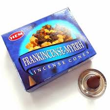 Frankincense and Myrrh Incense Cones