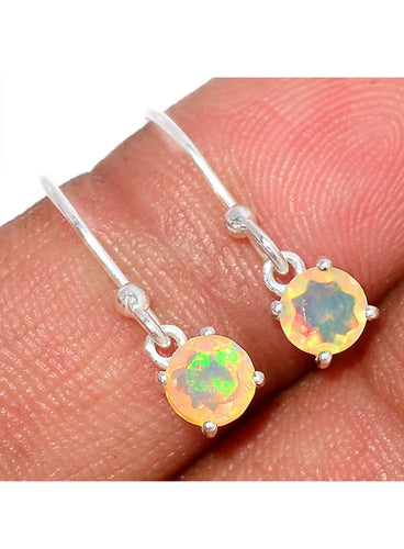 S/S Ethiopian Opal Earrings