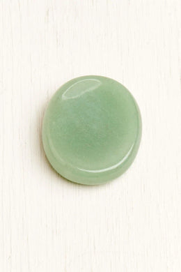 Green Aventurine Worry/Thumb Stones