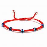 Evil Eye Adjustable Bracelet Red