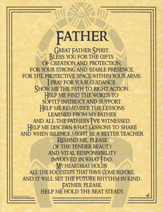 Great Father Spirit Prayer Page