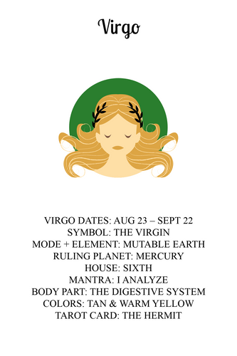 Virgo Candle