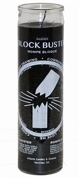 Block Buster (Black) 7 Day Candle