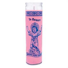 Divine Child Jesus (Pink) 7 Day Candle
