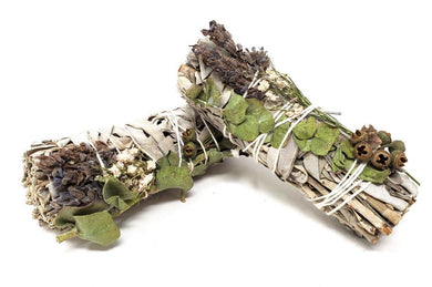 White Sage, Lavender & Eucalyptus Smoke Bundle