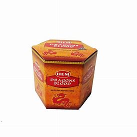 Dragon's Blood Hem Back Flow Incense Cones