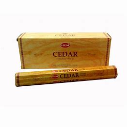 Cedar Incense Hex Pack