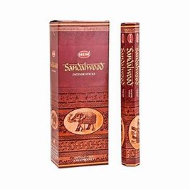 Sandalwood Incense Hex Pack