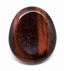 Red Tiger Eye Worry/Thumb Stone