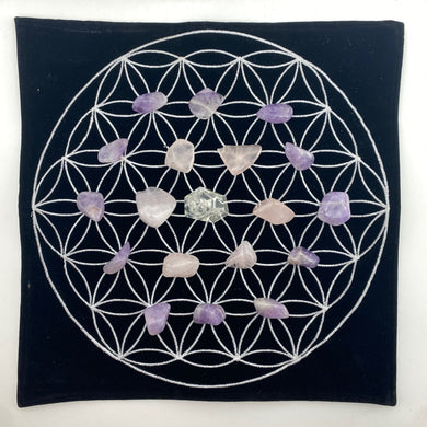 Flower of Life Crystal Grid