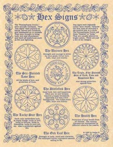 Hex Sign Page