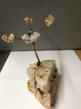 Crystal Tree W/Copper Handmade W/ Quartz Base
