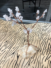 Crystal Tree W/Copper Handmade W/ Quartz Base