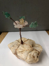 Crystal Tree W/Copper Handmade W/ Quartz Base