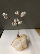 Crystal Tree W/Copper Handmade W/ Quartz Base