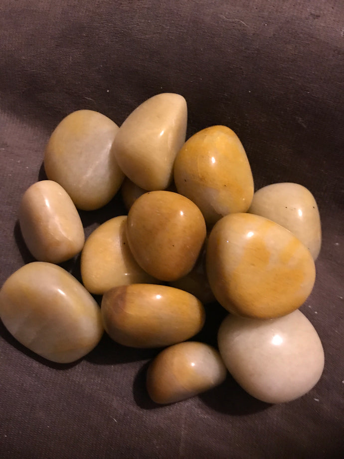 Yellow Aventurine, Tumbled