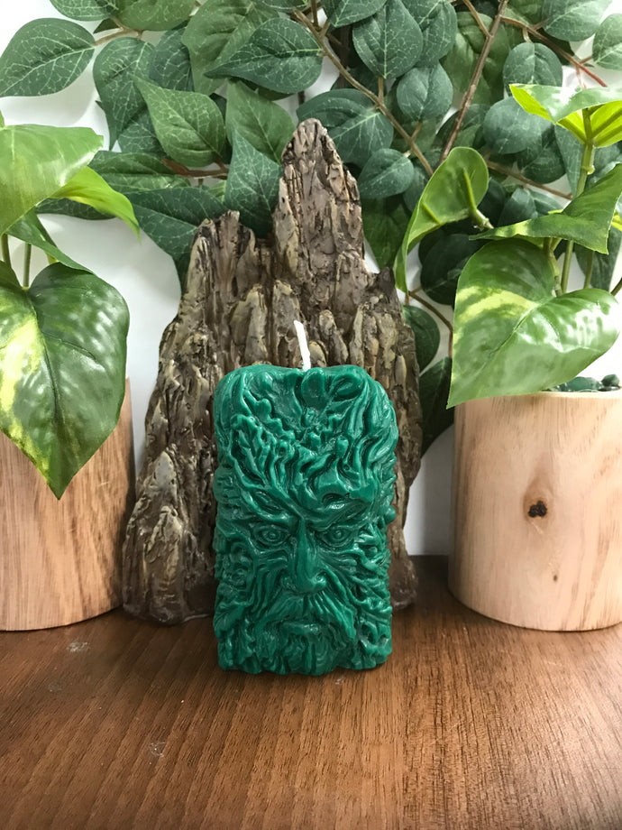 Greenman Candle