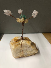 Crystal Tree W/Copper Handmade W/ Quartz Base