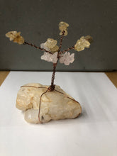 Crystal Tree W/Copper Handmade W/ Quartz Base