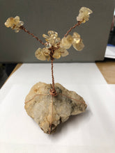 Crystal Tree W/Copper Handmade W/ Quartz Base