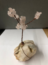 Crystal Tree W/Copper Handmade W/ Quartz Base