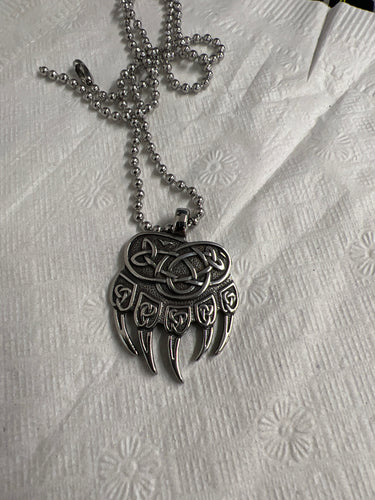 Bear Paw Necklace
