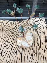 Crystal Tree W/Copper Handmade W/ Quartz Base