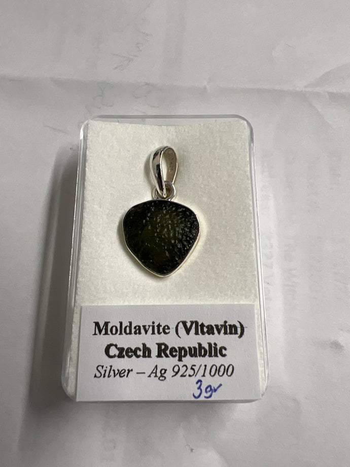 Moldavite Pendent