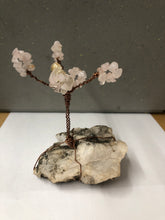 Crystal Tree W/Copper Handmade W/ Quartz Base