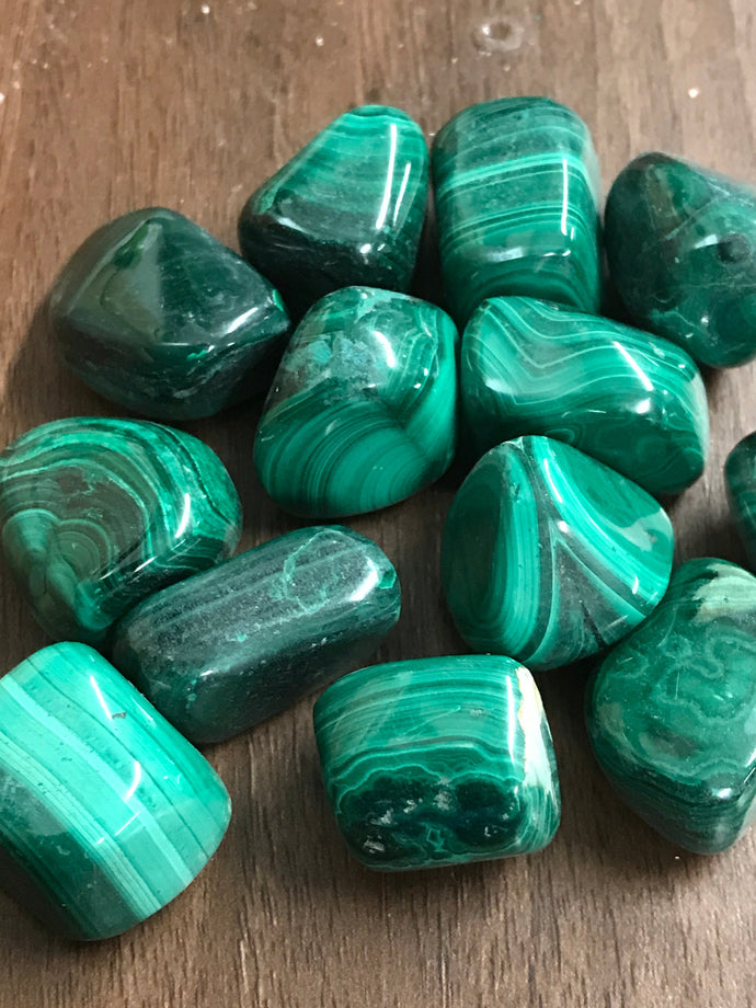 Malachite, Tumbled