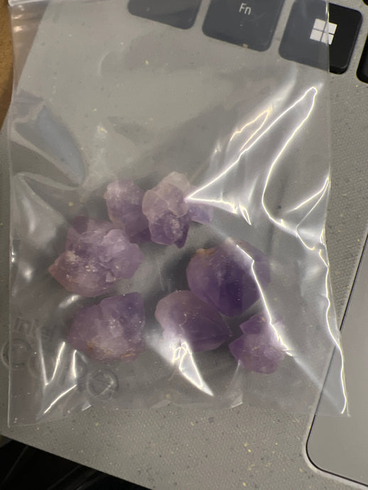 Amethyst Flower Cluster, Small Bag