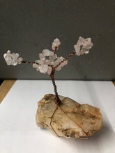 Crystal Tree W/Copper Handmade W/ Quartz Base