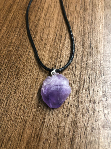 Small Amethyst Cluster Necklace