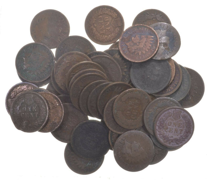 Indian Head Cents 1890 - 1909 Era
