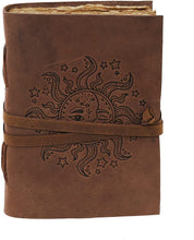 Sun and Moon Leather Journal