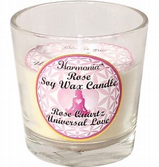 Universal Love/Rose/Rose Quartz Soy Candle