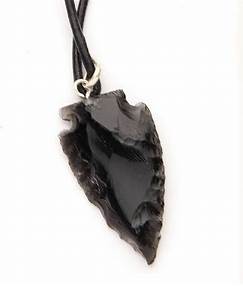 Black Obsidian Arrowhead (1