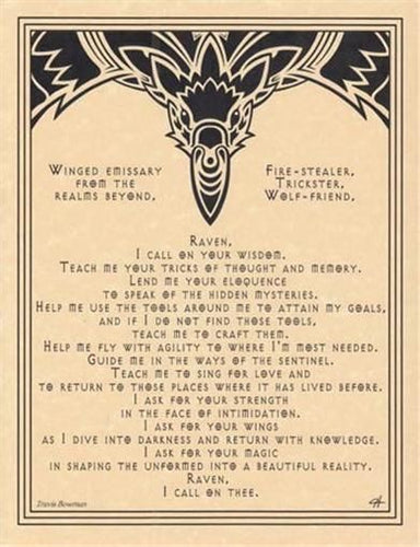 Raven Prayer Page