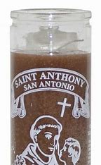 St. Anthony (Brown) 7 Day Candle